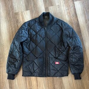 Dickies Black Diamond Quilt jacket Med